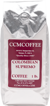 Green - DECAFFEINATED Colombian Supremo 17-18