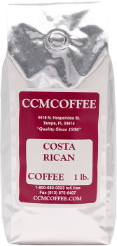 Roasted - Costa Rican - hard bean